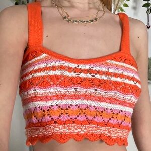 Colorful Knit Tank